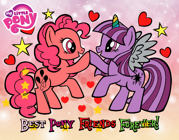 mejores amigas pony para siempre 