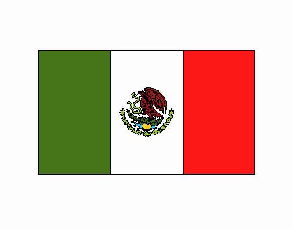 Bandera de México Diego Luna Copado