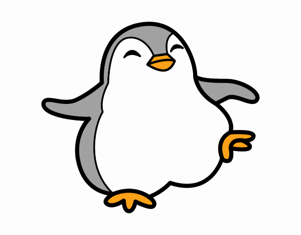 Pingüino bailando