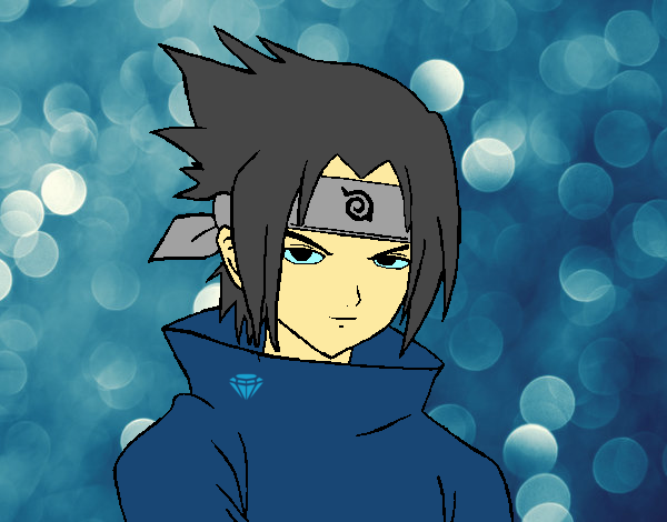 Sasuke enfadado