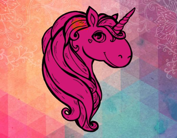 Unicornio rosa