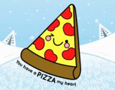 You have a pizza my heart