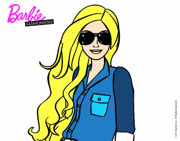 Barbie con gafas de sol