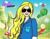 Barbie con gafas de sol