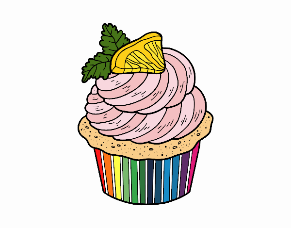 Cupcake de limón