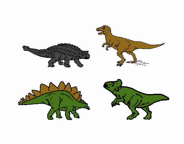 Dinosaurios de tierra