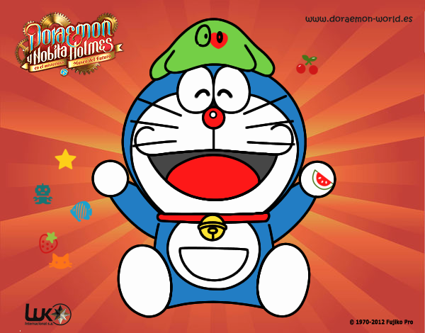 Doraemon feliz