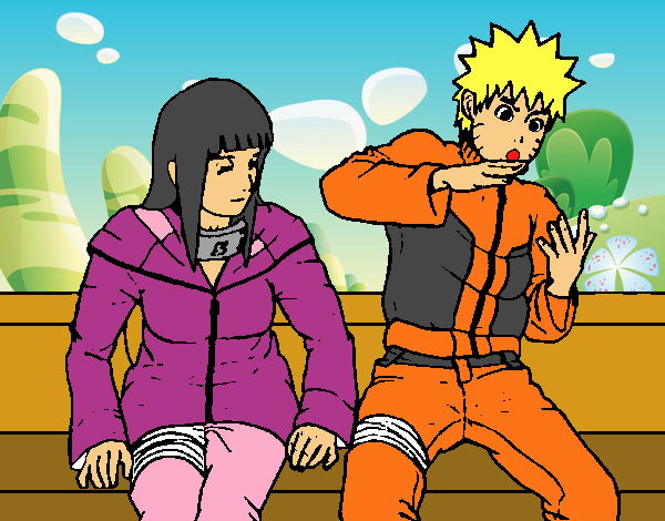 Hinata y Naruto