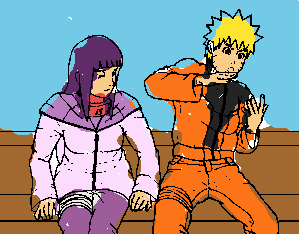 Hinata y Naruto