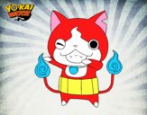 Jibanyan guiñando el ojo