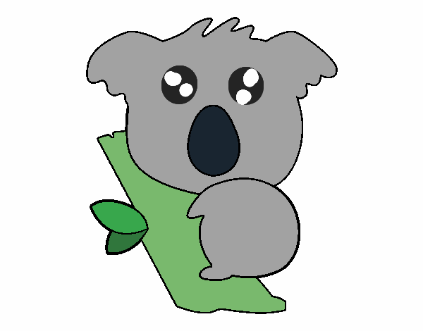 El koala bebe de Sofi