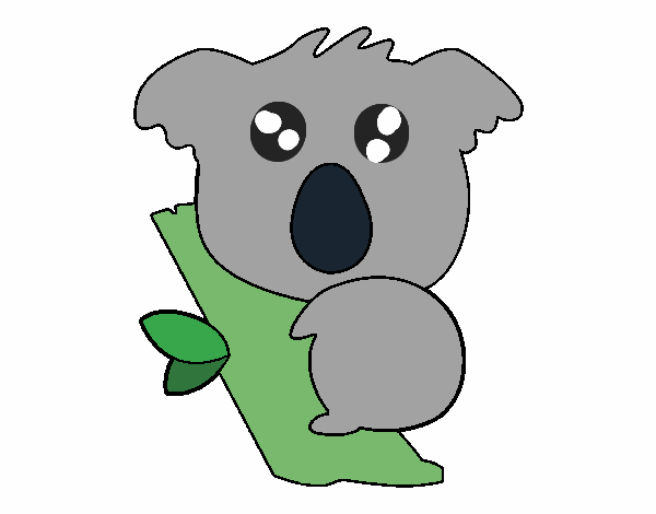 Dibujo De El Koala Bebe De Sofi Pintado Por En Dibujos Net El Dia 13 03 21 A Las 18 01 03 Imprime Pinta O Colorea Tus Propios Dibujos