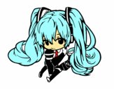 Miku Chibi vocaloid