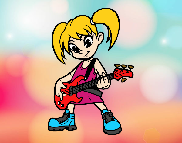 la niña guitarrista