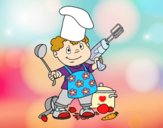 Niño cocinero