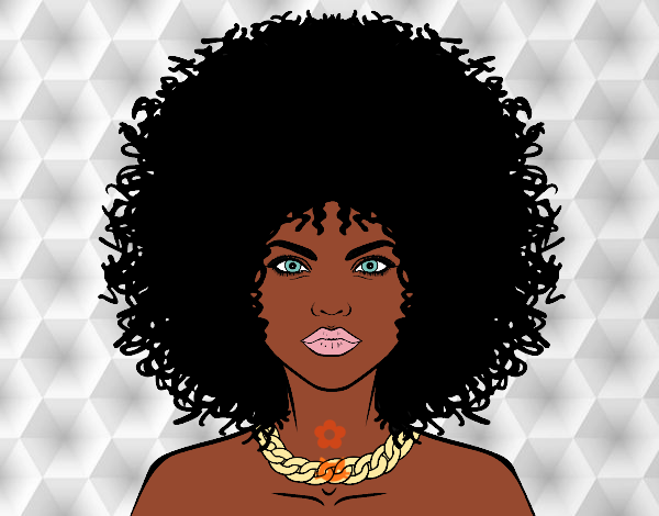Peinado afro