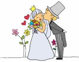 Príncipes recién casados