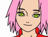 Sakura Haruno red