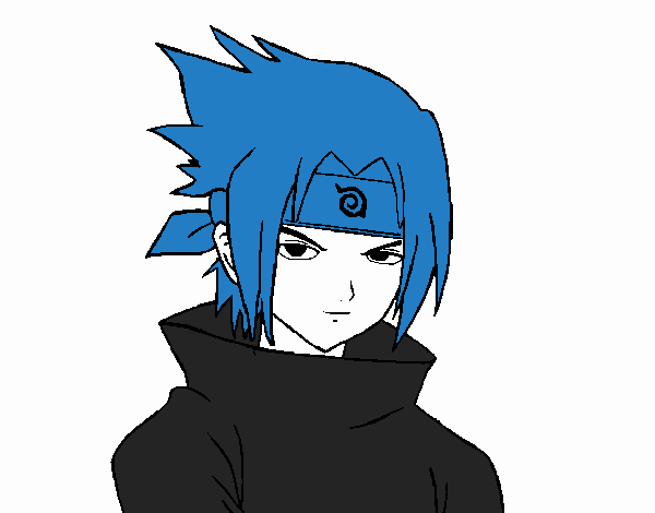 Sasuke enfadado