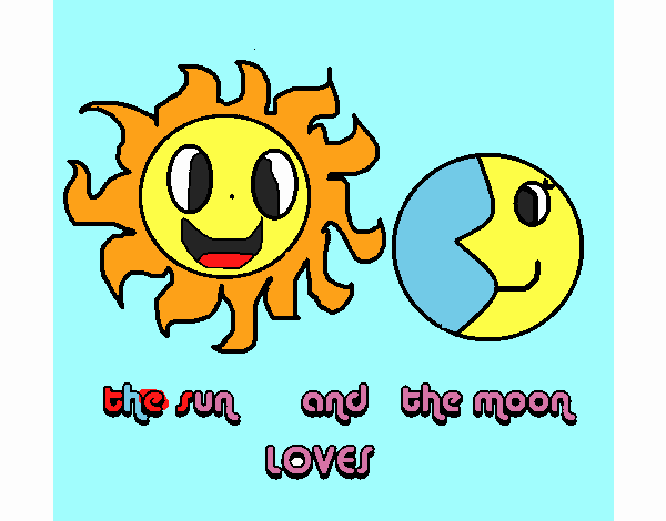 sol y luna son las mejores amigas