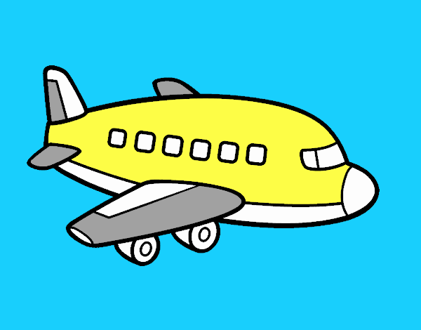 Un avión de pasajeros