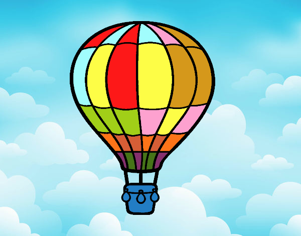 Un globo aerostático