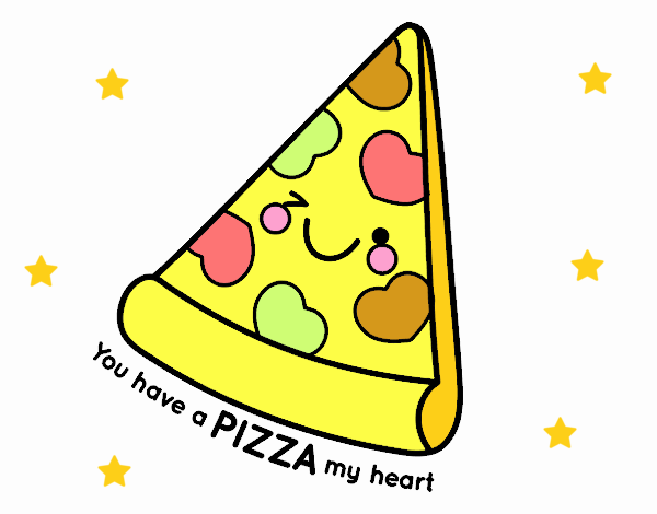 You have a pizza my heart