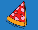 You have a pizza my heart