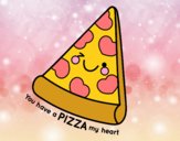 You have a pizza my heart