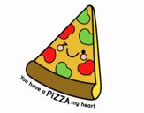 You have a pizza my heart