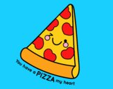 You have a pizza my heart