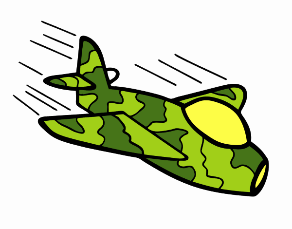 Avión de camuflaje