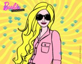 Barbie con gafas de sol