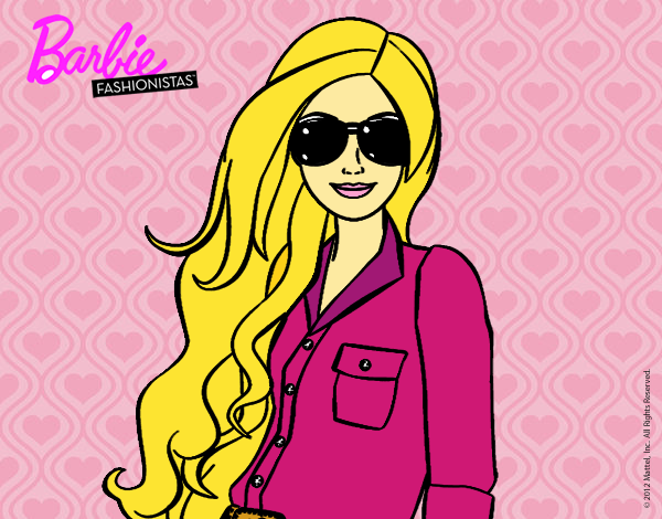 Barbie con gafas de sol