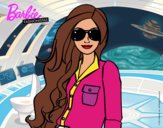 Barbie con gafas de sol