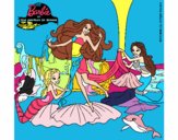 Barbie con sirenas