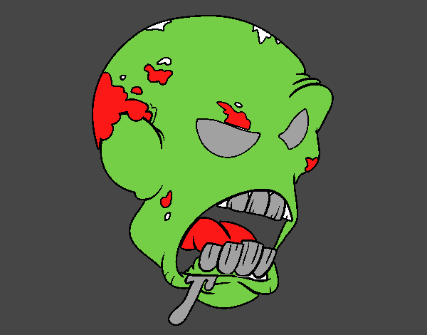 Cabeza de zombi