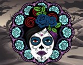 Calavera mejicana femenina