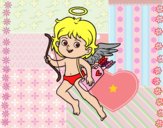 Cupido con su arco mágico