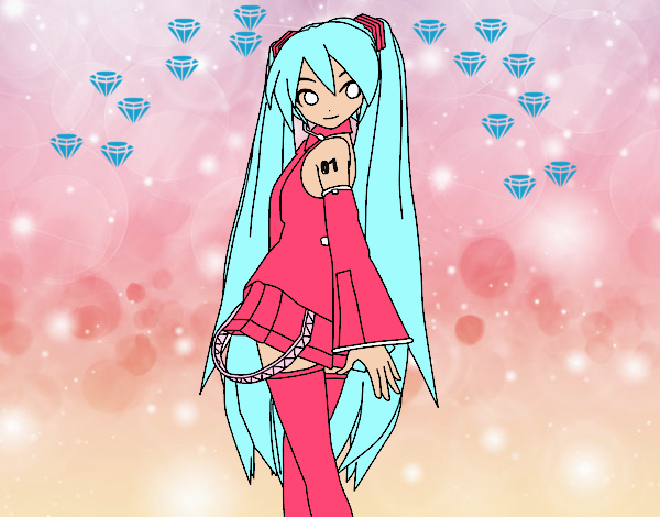 Hatsune Miku vocaloid