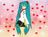 Hatsune Miku vocaloid