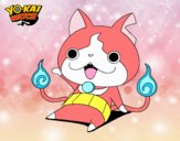 Jibanyan saludando