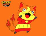 Jibanyan super feliz