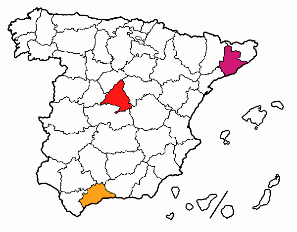 Las provincias de España