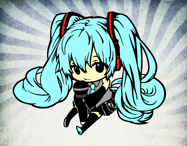 Miku Chibi vocaloid