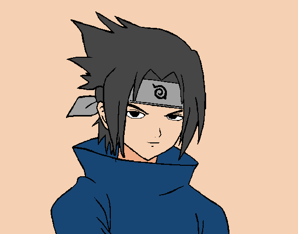 Sasuke enfadado