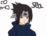 Sasuke enfadado