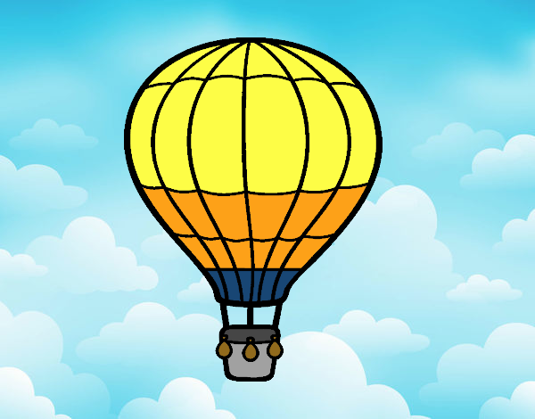 Un globo aerostático