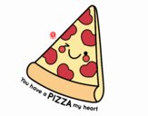 You have a pizza my heart