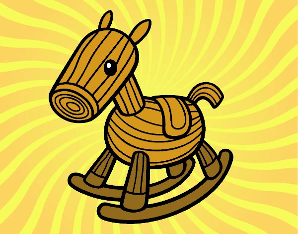 Caballito de madera